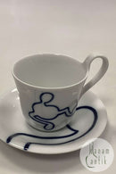 Royal Copenhagen Musica Cup with high handle No 093 F