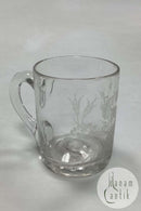 Barneglas med påskrift: Den artige Pige