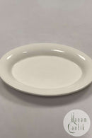 Royal Copenhagen Ursula oval Tallerken i Hvid No 073