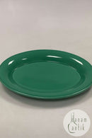 Royal Copenhagen Ursula Ovaler Teller in Dunkelgrün Nr. 085