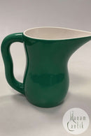 Royal Copenhagen Ursula ovale Kanne in Dunkelgrün Nr. 442