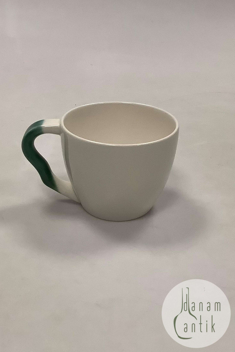 皇家哥本哈根Ursula白色咖啡杯 No 072 由Ursula Munch-Petersen设计