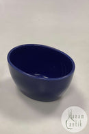 Royal Copenhagen Ursula ovale Schale in Dunkelblau Nr. 571