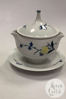 Royal Copenhagen Rimmon Johannes Hedegaard Soßenschüssel mit Deckel Nr. 14802