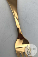 Georg Jensen Årsgaffel 1988 Forgyldt Sterling Sølv med emalje