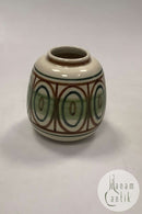 Søholm Keramik Vase Danmark Grøn Moderne