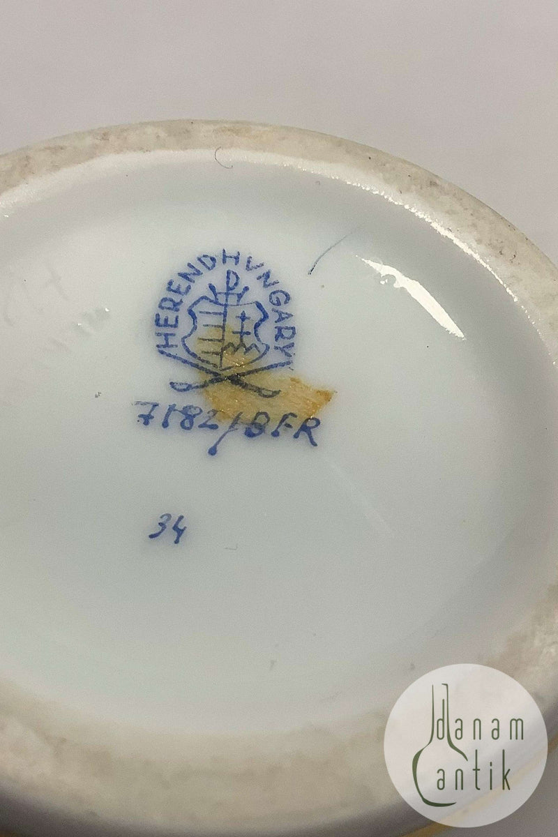 Flot Herend Vase fra Ungarn No 7182