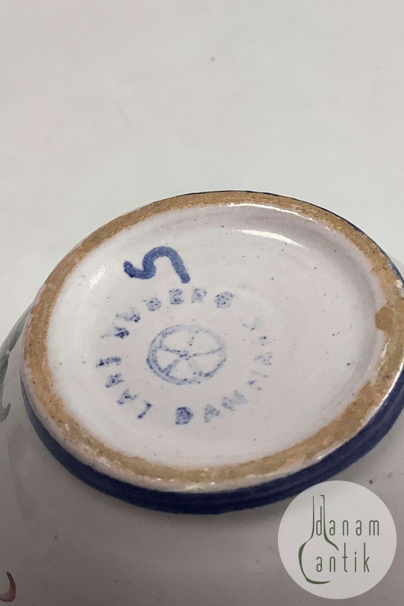 Lars Syberg Keramik Blå Flødekande