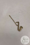 Georg Jensen Ornament Forgyldt Saxofon 1996
