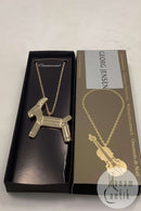 Georg Jensen Ornament Forgyldt Julebuk 1993