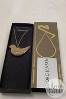 Georg Jensen Ornament Forgyldt Fugl 1991