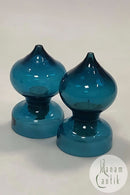 ベルティル・ヴァリエン ボダ・グラス ブルー・シリーズ ソルト＆ペッパー・シェーカー