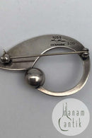 Hans Hansen Sterling Sølv Broche No. 109