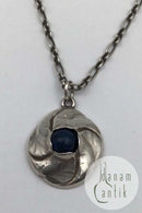 エバルト・ニールセン・シルバーペンダント ラピスラズリ