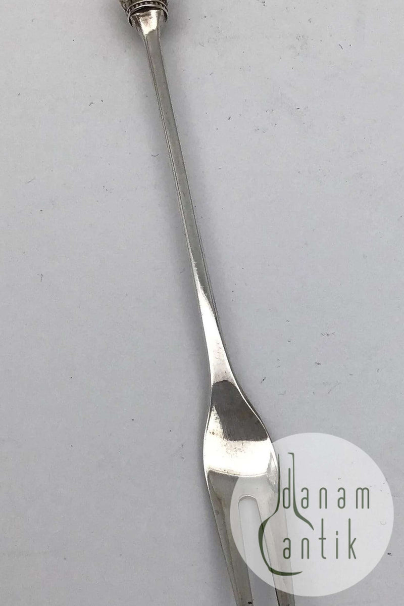 Dansk Krone DGS Sterling Sølv Citrongaffel