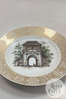 Royal Copenhagen Platte Københavnske Prospekter Kastellet No 5 Mads Stage 1977