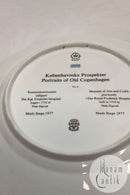 Royal Copenhagen Platte Københavnske Prospekter Kunstindustrimuseet No 6