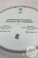 Royal Copenhagen Plate Copenhagen Prospects Rosenborg No 9