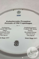 Royal Copenhagen Platte Københavnske Prospekter Amalienborg Slot No 11