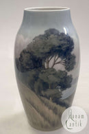 Bing og Grøndahl Art Nouveau Vase Landskab No 8528/243