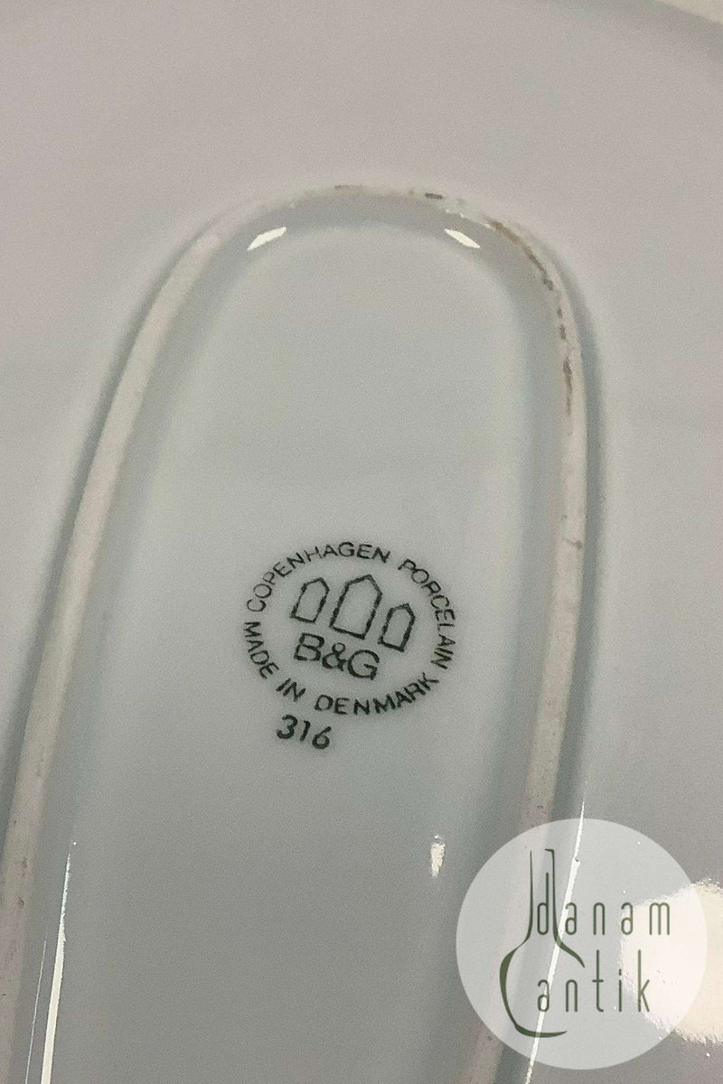 Bing og Grøndahl Elsa Oval Serveringsfad no 316
