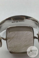 Georg Jensen Sterling Sølv Armring No. 203 + 203B Rutil Quartz Torun