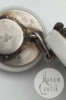 Royal Copenhagen A. Michelsen Porcelæn/Sterling Sølv Armlænke