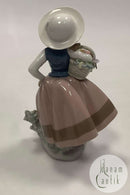 Lladro Spansk Figur af  Ung Pige No 5221