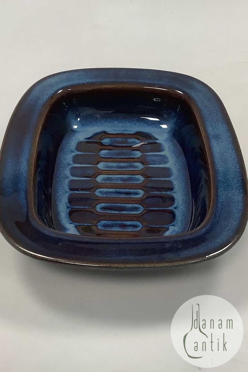 Søholm Bornholm Oval Bowl in Blue