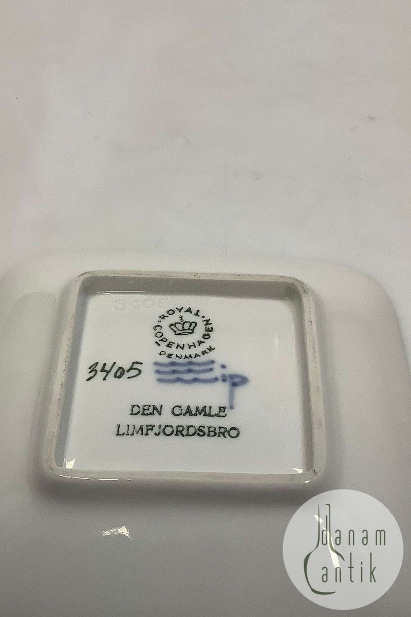 Royal Copenhagen Skål og askebæger No 3405 Den Gamle Limfjordsbro