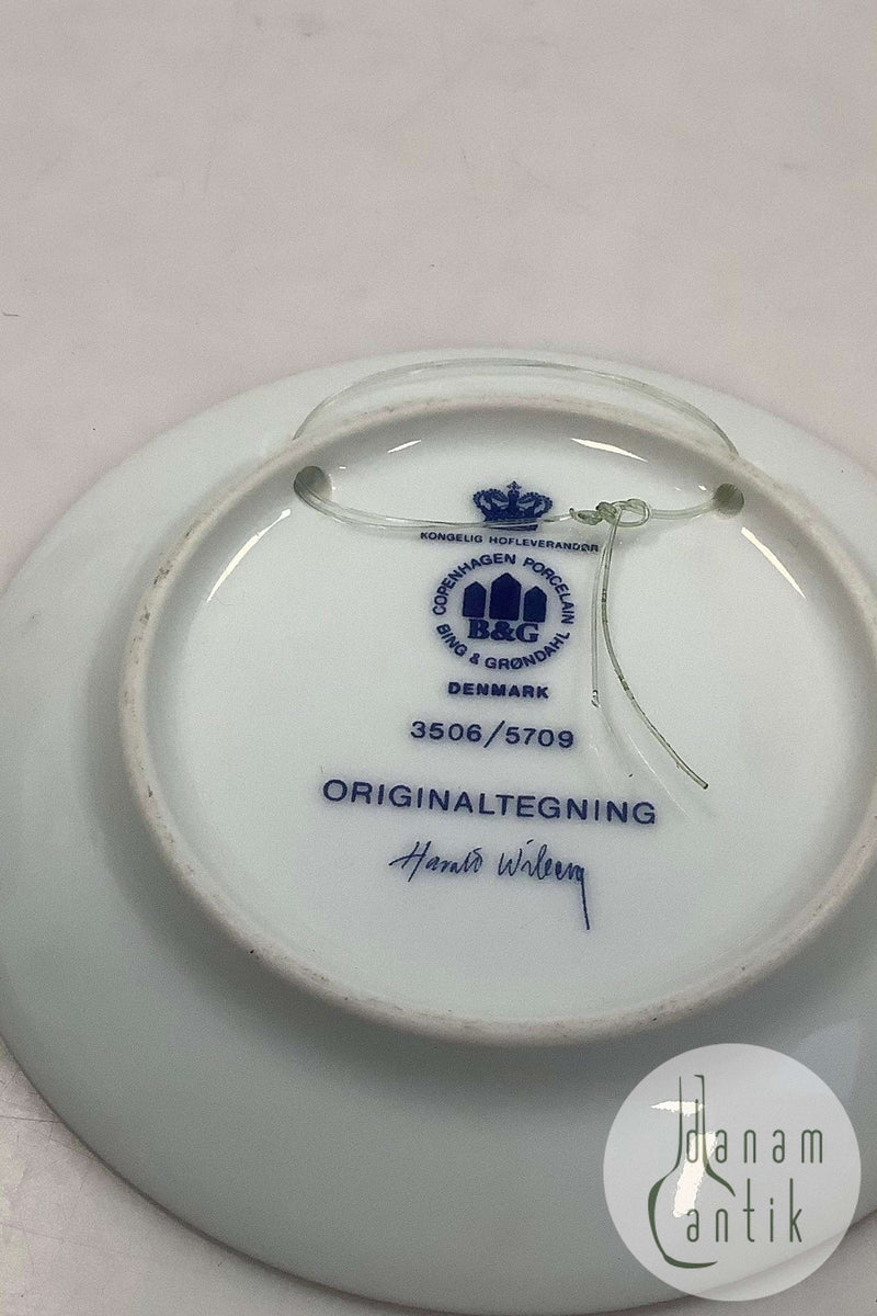 Bing og Grøndahl Harald Wiberg Julestel Platte No. 3506