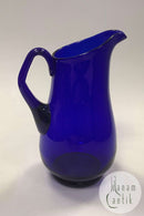 美丽的蓝色Holmegaard水壶丹麦