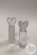 Sæt Holmegaard Hjerte Lysestager