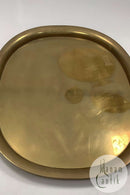 Georg Jensen Super Ellipse Tablett aus Messing von Piet Hein 41cm x 30,7cm