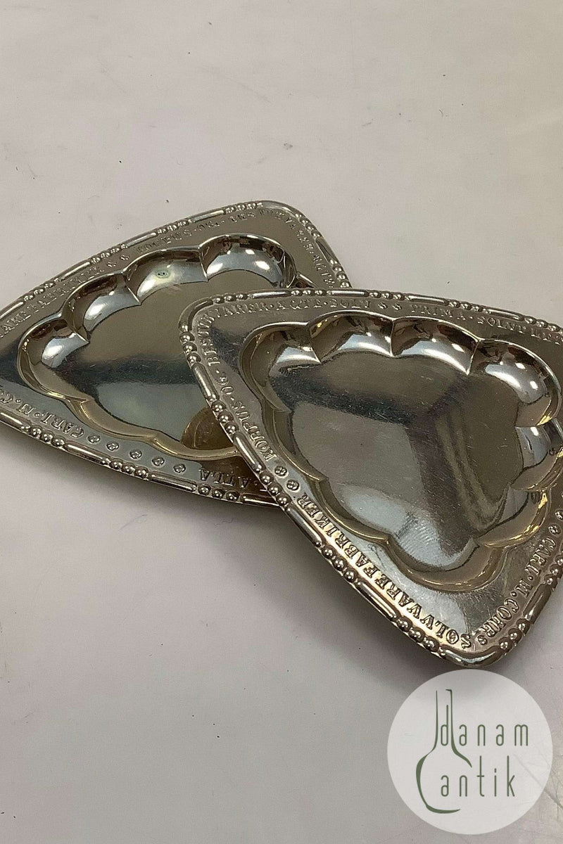 Cohr Reklame Askebæger Sølv Sølvplet Alta Korpus og Bestik