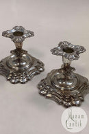 Par Sølvplet Lysestager