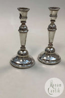 Par Sølvplet Lysestager