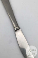 Georg Jensen Stainless Mitra, Mat Spisekniv langt skaft, kort blad, med skær