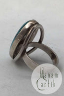 Niels Erik von Sterling Silber Ring mit Türkis Ring