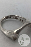 Frank Ahm Sterling Sølv Moderne Ring No. 77