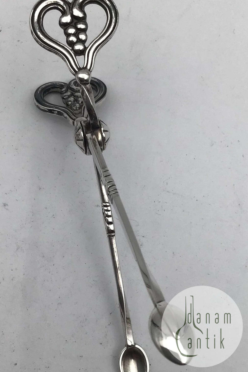 Georg Jensen Sterling Sølv Ornamental Sukkertang No. 174