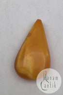 ドロップ型の琥珀 "ペンダント"