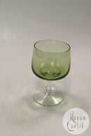 Mandalay Grøn Hvidvinsglas, Lav Kumme. Holmegaard