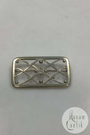 Georg Jensen Forgyldt Sterling Sølv Broche No 266