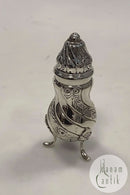 Dänisch Silber Pfefferstreuer Hugo Grun Maßnahmen 9,5cm / 3,74 Zoll