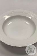 Royal Copenhagen White Flora Danica Perlestel Dyb Tallerken No 20/3545