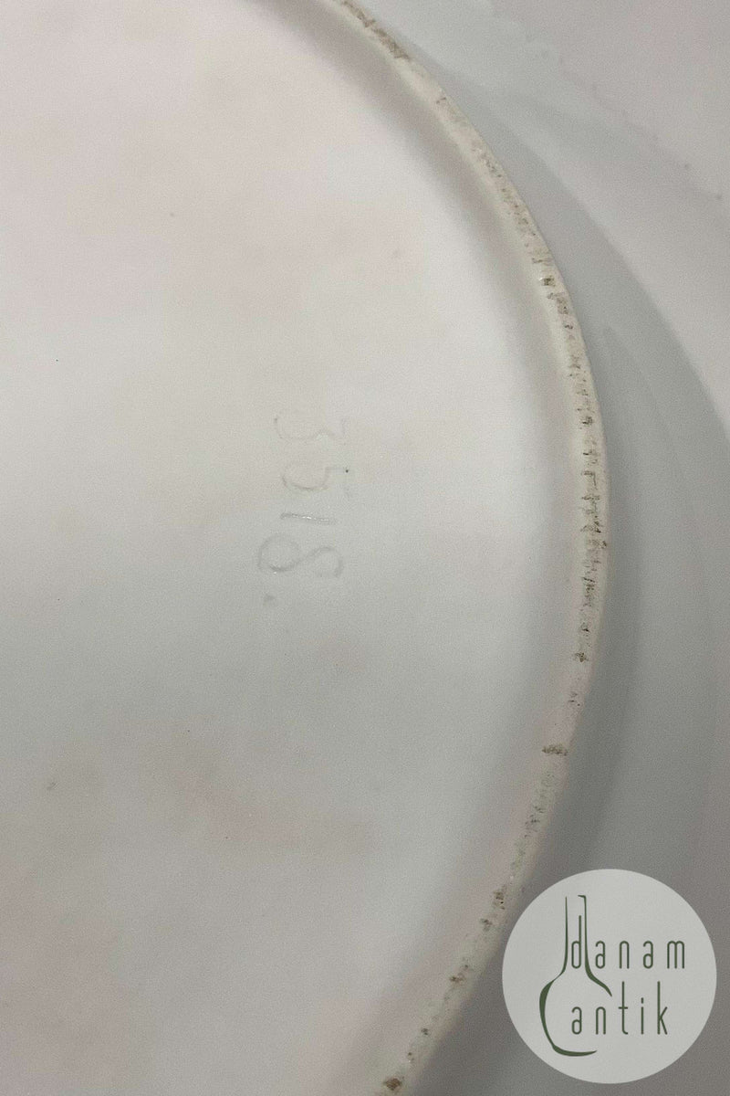 皇家哥本哈根白色花朵丹妮卡珍珠器皿第 3518 号