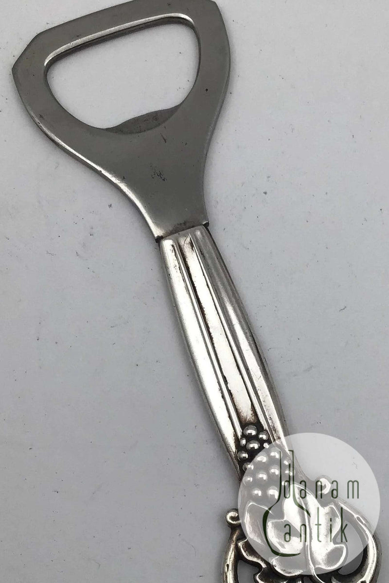 Dansk Sølv / Stål oplukker med Druer