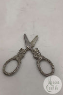 Ornamental Sølv Druesaks