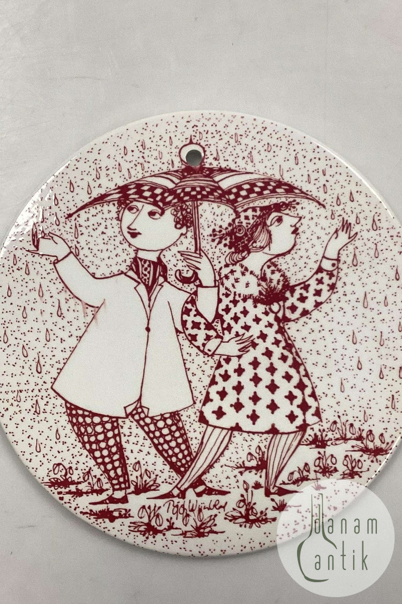 Bjørn Wiinblad: Rød april platte fra Nymølle - KONFLIKT